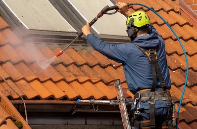 Démoussage et hydrofuge de toiture à Sarroux - Saint Julien